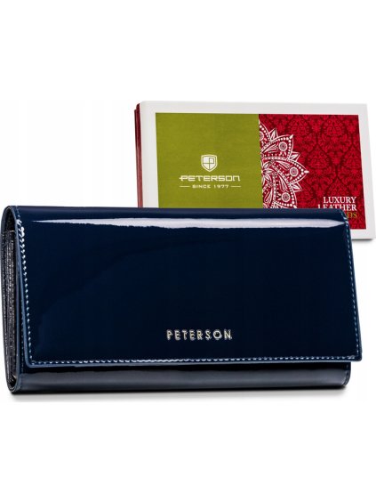 Peterson Tmavě modrá peněženka Y064