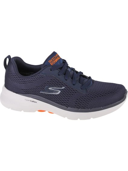 TMAVĚ MODRÉ PÁNSKÉ TENISKY SKECHERS GO WALK 6 AVALO