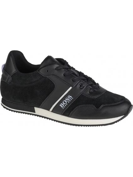 ČERNÉ CHLAPECKÉ TENISKY BOSS TRAINERS