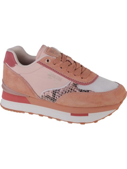 Oranžové dámské tenisky Big Star Shoes LL274366 (Velikost 36)