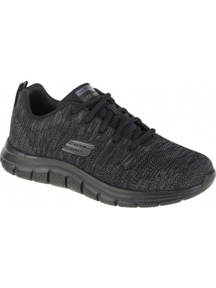 ČERNÉ PÁNSKÉ TENISKY SKECHERS TRACK - FRONT RUNNER