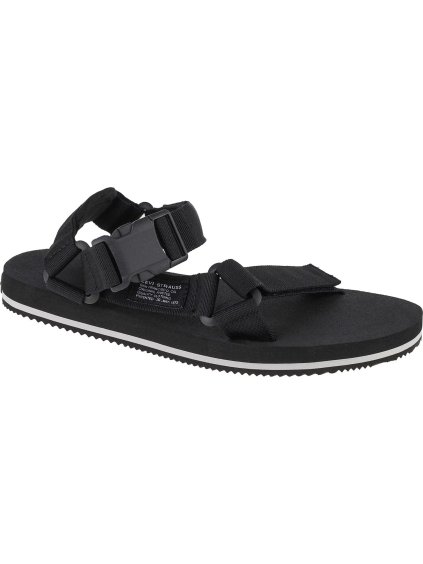 Černé pánské sandály Levi's Tahoe Refresh Sandals (Velikost 41)