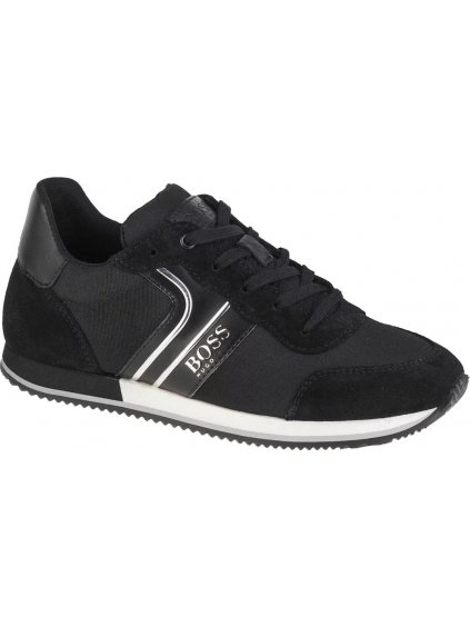 ČERNÉ CHLAPECKÉ TENISKY BOSS TRAINERS