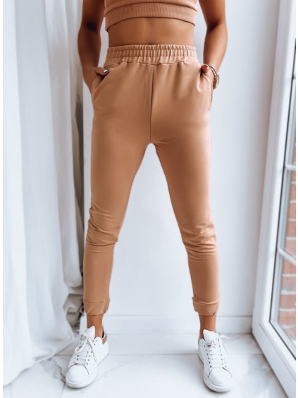 Světle hnědé dámské tepláky MY HONEY