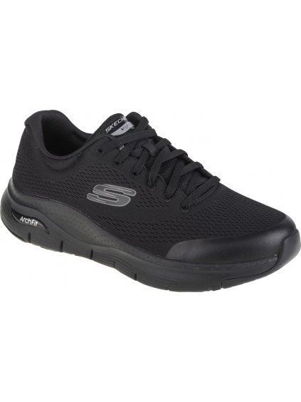 ČERNÉ PÁNSKÉ TENISKY SKECHERS ARCH FIT