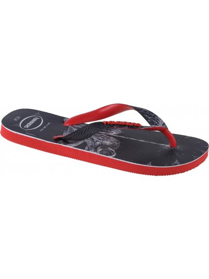 ČERNO-ČERVENÉ ŽABKY HAVAIANAS TOP MARVEL PREMIUM