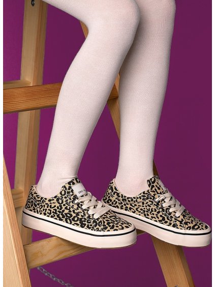 Dívčí silonky Wola W38.060 Soft Cotton (Barva černá, Velikost 128/134)