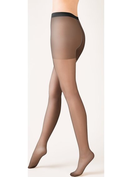 Silonky Gabriella Lycra 15 den plus size (Velikost XL, Barva karamelová)