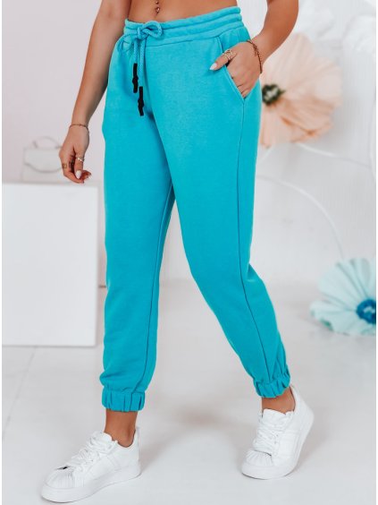 Tyrkysové dámské tepláky MADMAX