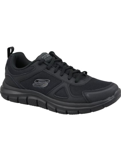 ČERNÉ PÁNSKÉ TENISKY SKECHERS TRACK-SCLORIC 52631-BBK