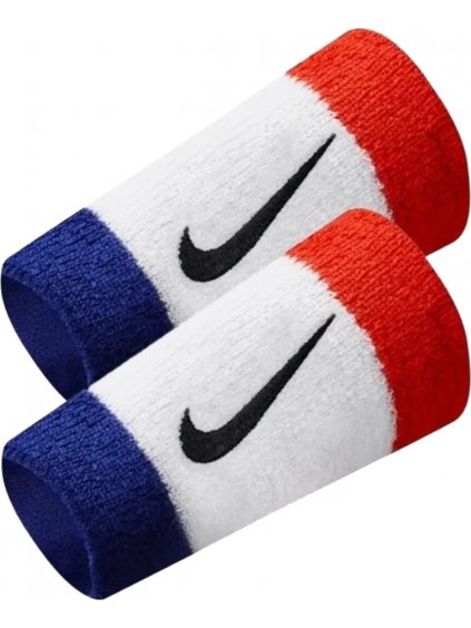 VÍCEBAREVNÉ POTÍTKA NIKE SWOOSH DOUBLE WIDE WRISTBANDS