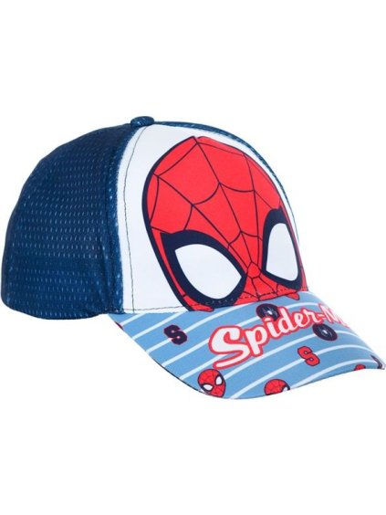 Tmavě modrá chlapecká kšiltovka- Spider-Man