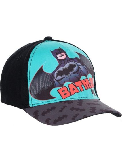 Černá chlapecká kšiltovka Batman