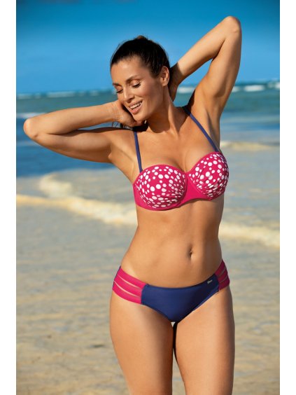 Tmavě růžové bikiny Marika