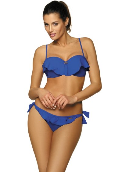 Modré bikiny s volánem Meredith Baltimora