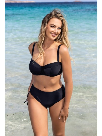 Černé stahovací plavky