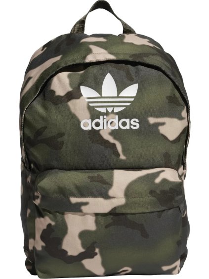 Zelený maskáčový batoh adidas Camo Classic Backpack