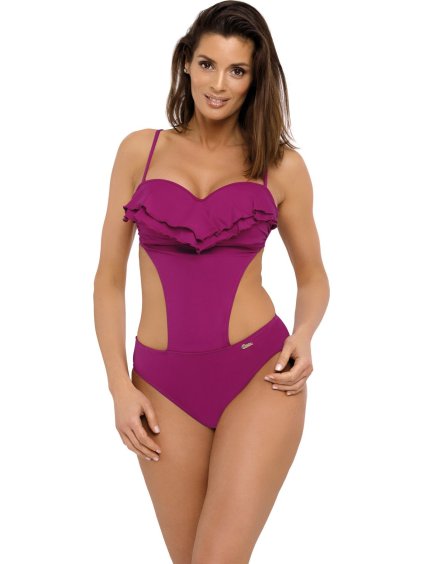 Fuchsiové monokiny Belinda Thai Pink