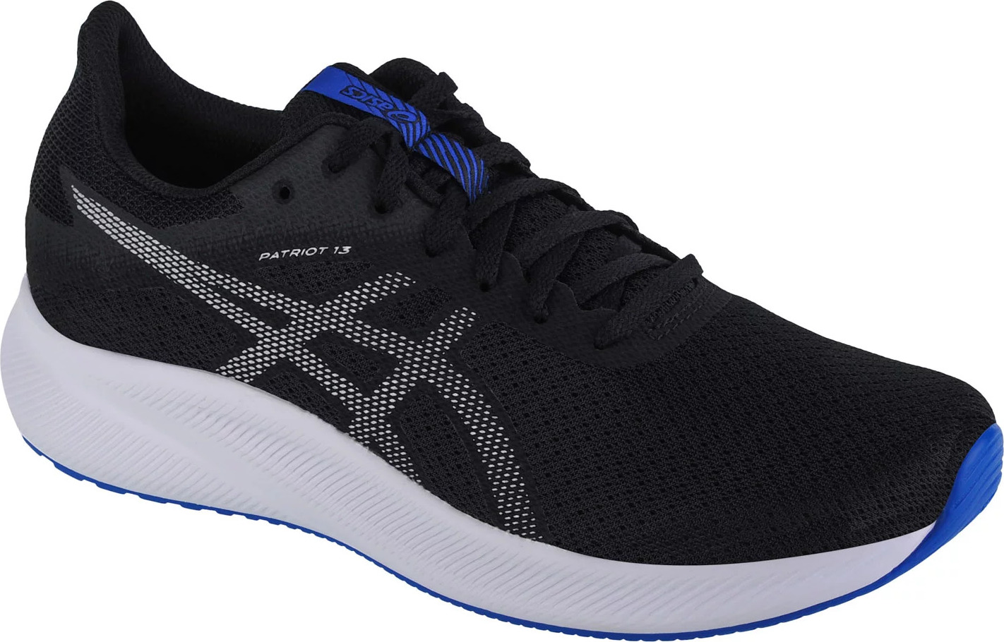 ČERNÉ BĚŽECKÉ TENISKY ASICS PATRIOT 13 1011B485-005 Velikost: 46