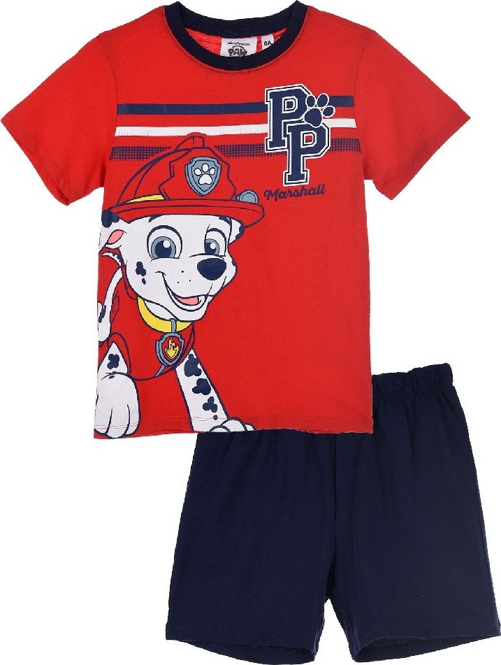 Marshall Paw Patrol červeno-modré chlapecké pyžamo Velikost: 108