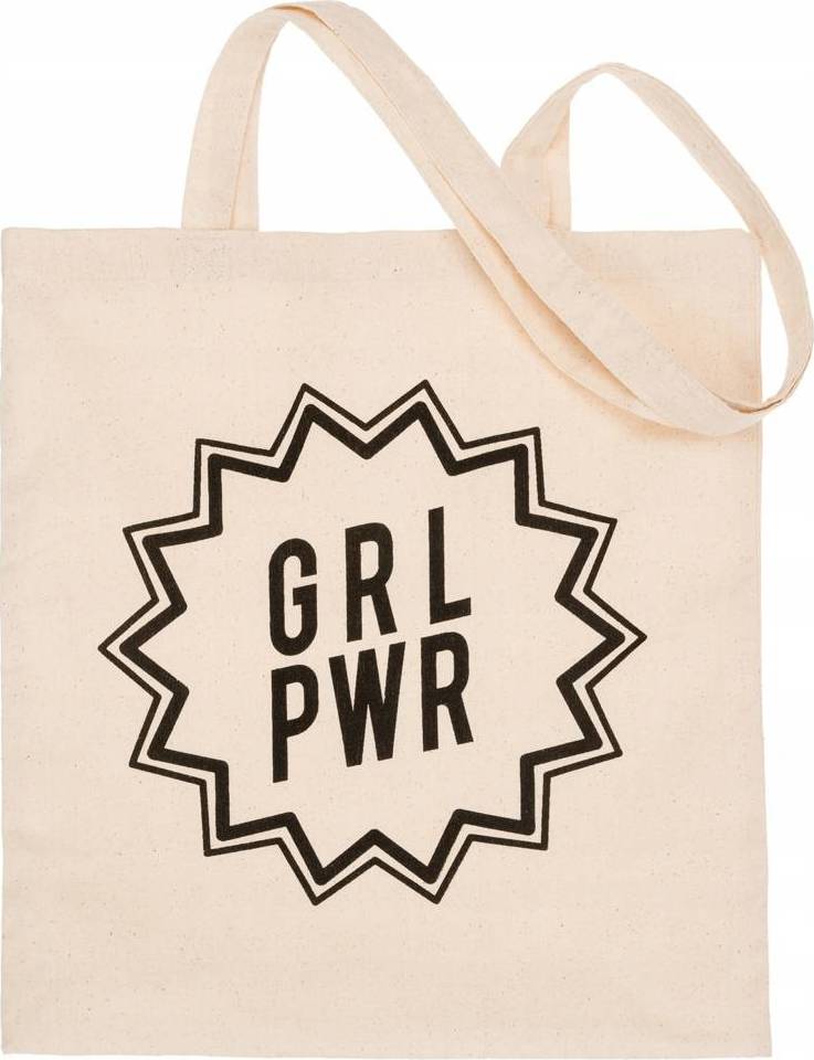 BAVLNĚNÁ NÁKUPNÍ TAŠKA "GRL PWR" [DH] EKO Velikost: ONE SIZE