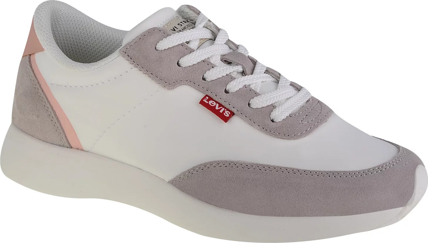 BÍLÉ SEMIŠOVÉ TENISKY LEVI\'S GRETA S 234666-725-51 Velikost: 41