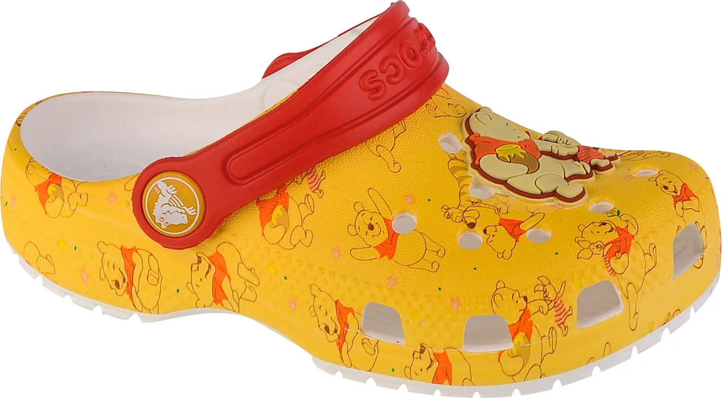 ŽLUTÉ DĚTSKÉ NAZOUVÁKY CROCS CLASSIC DISNEY WINNIE THE POOH T CLOG 208358-94S Velikost: 24/25