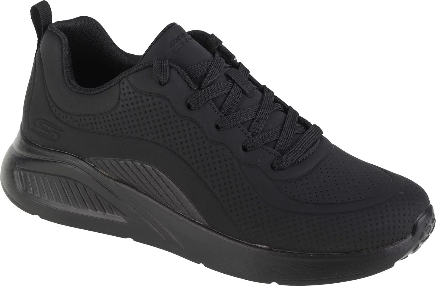 Černé dámské tenisky Skechers Bobs Sport Buno - How Sweet (Velikost 35)