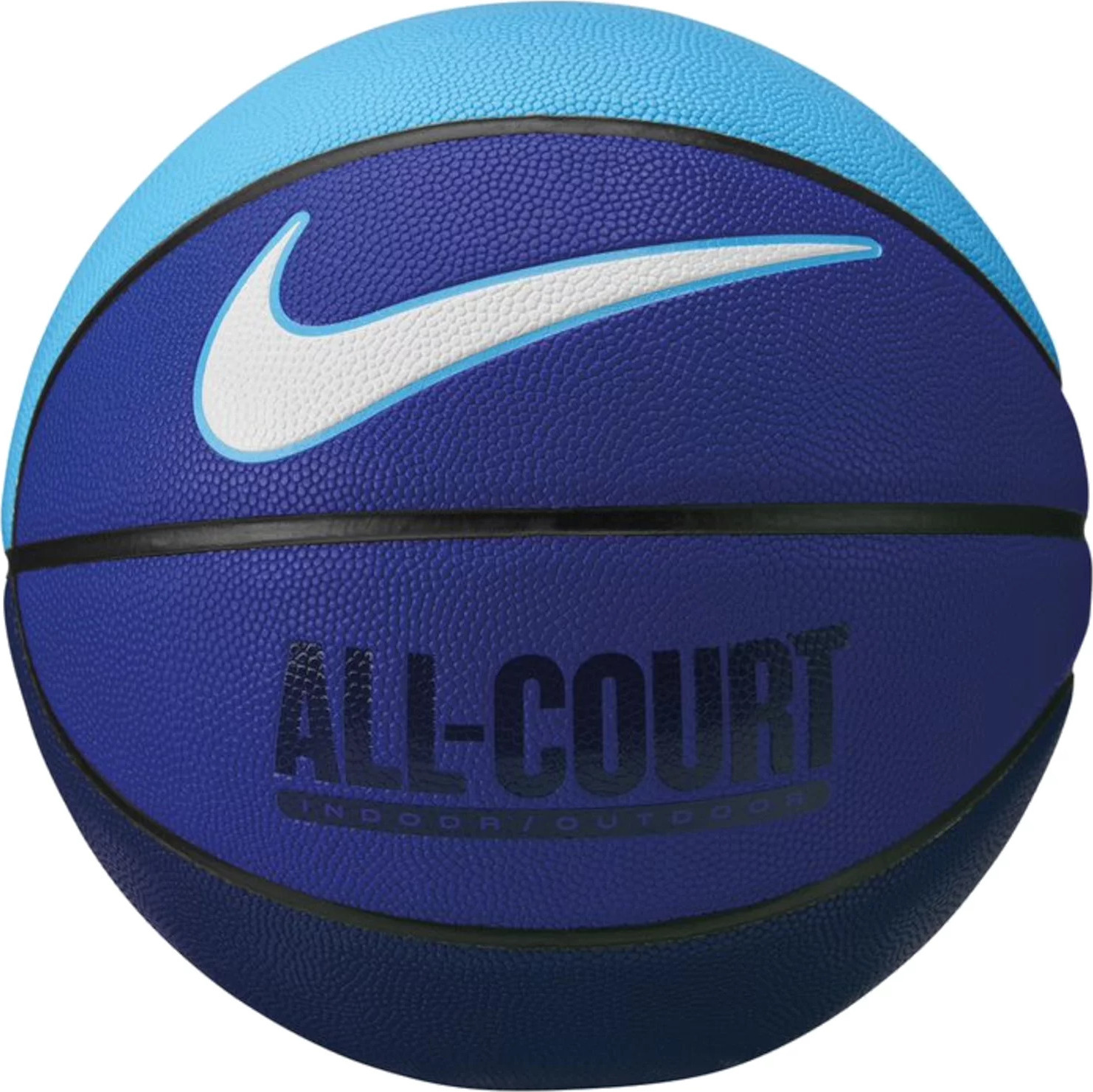 MODRÝ BASKETBALOVÝ MÍČ NIKE EVERYDAY ALL COURT 8P BALL N1004369-425 Velikost: 7