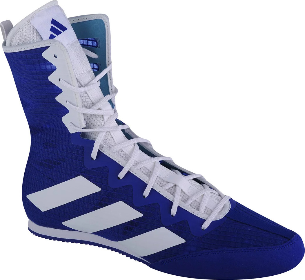 Modré boxerské boty adidas Box Hog 4 (Velikost 41 1/3)