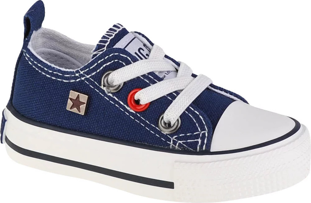 TMAVĚ MODRÉ DĚTSKÉ PLÁTĚNKY BIG STAR SHOES J HH374195 Velikost: 18