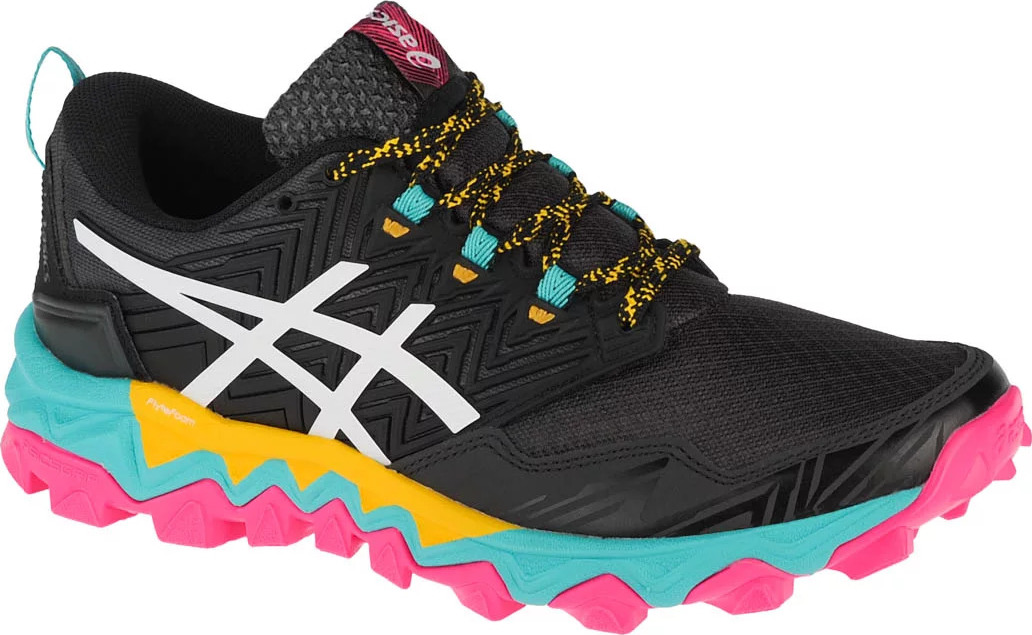 ČERNÉ TURISTICKÉ TENISKY ASICS GEL-FUJITRABUCO 8 1012A574-003 Velikost: 36