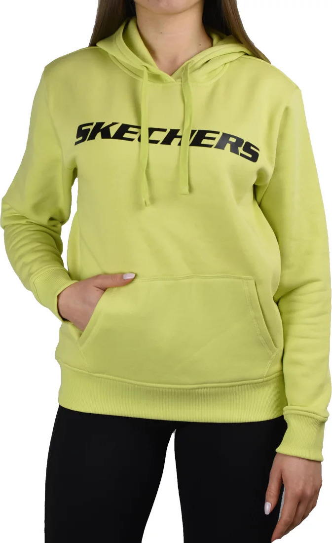 SKECHERS HERITAGE HOODIE WHD65-LIME Velikost: S