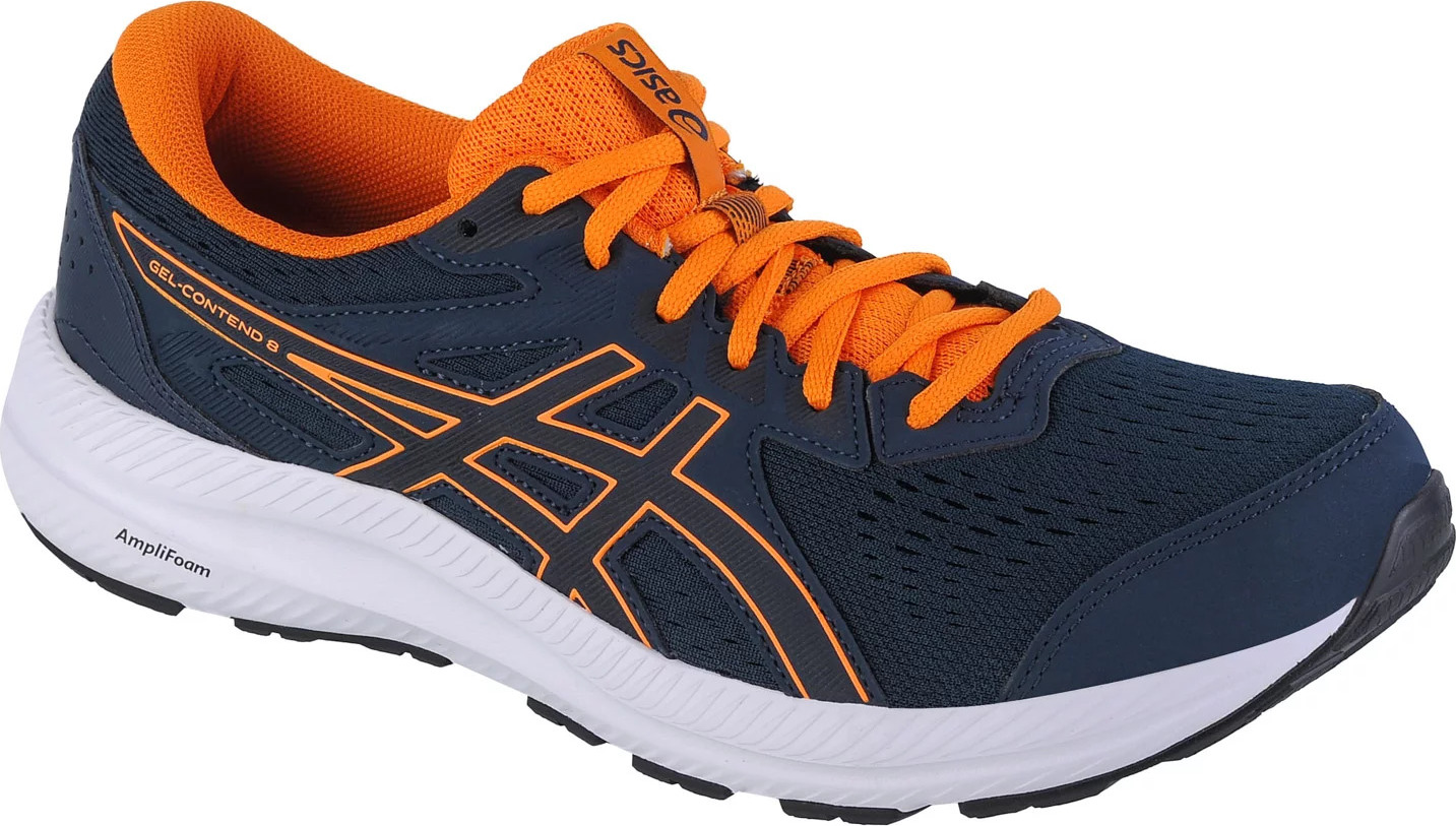 TMAVĚ MODRÉ PÁNSKÉ SPORTOVNÍ TENISKY ASICS GEL-CONTEND 8 1011B492-407 Velikost: 44.5