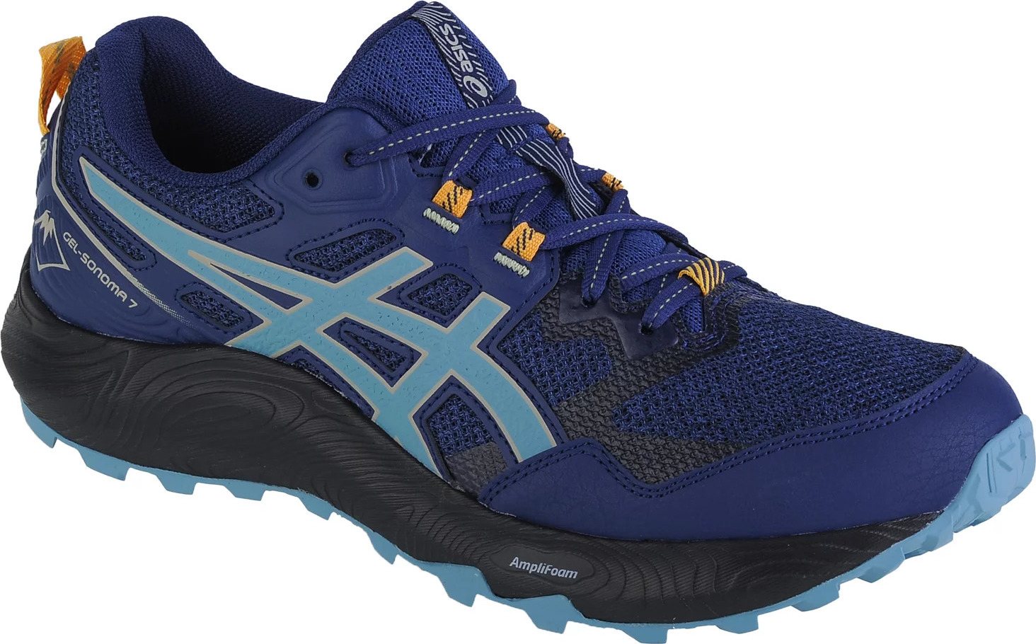 TMAVĚ MODRÁ BĚŽECKÁ OBUV ASICS GEL-SONOMA 7 1011B595-402 Velikost: 45