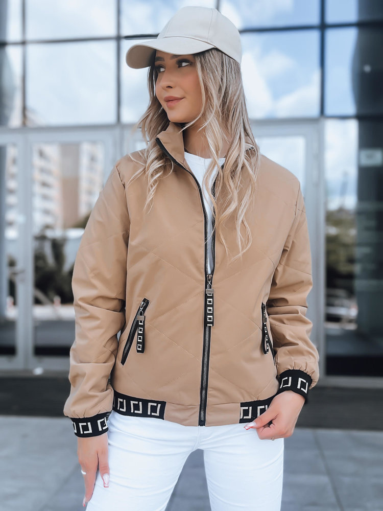 Camel prošívaná bomber bunda HERA (Velikost S)