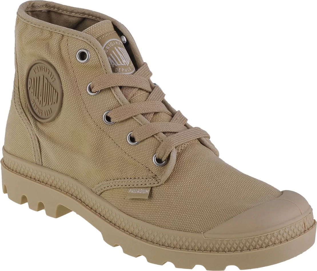 BÉŽOVÉ DÁMSKÉ KOTNÍKOVÉ TENISKY PALLADIUM PAMPA HI 92352-238-M Velikost: 37