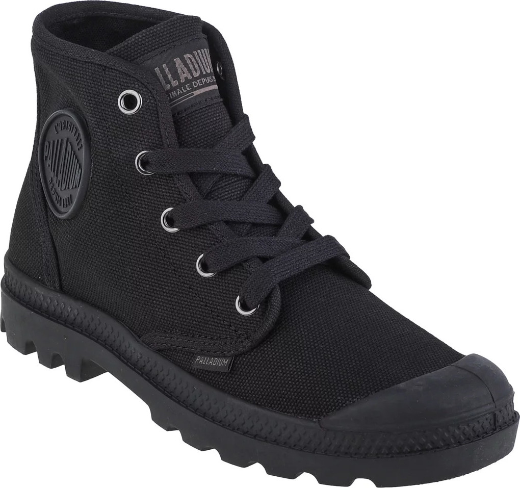 ČERNÉ DÁMSKÉ KOTNÍKOVÉ TENISKY PALLADIUM PAMPA HI 92352-060-M Velikost: 36