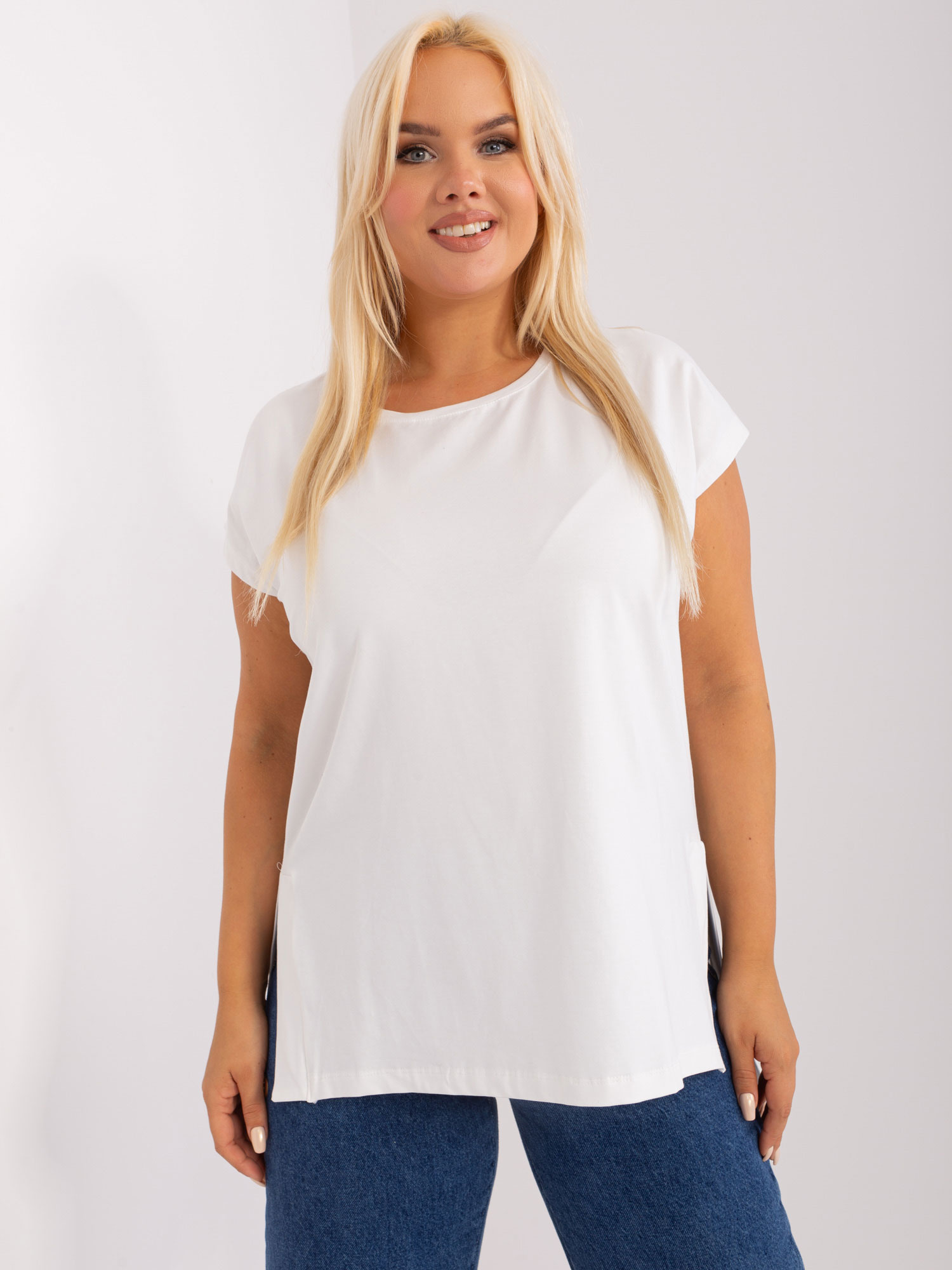 BÍLÁ BASIC HALENKA RV-BZ-8850.98-ECRU Velikost: ONE SIZE