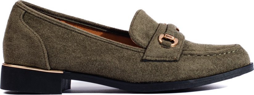 Semišové khaki lordsy (Velikost 36)