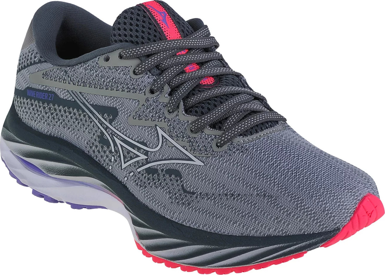 ŠEDÉ BĚŽECKÉ TENISKY MIZUNO WAVE RIDER 27 J1GD230321 Velikost: 37