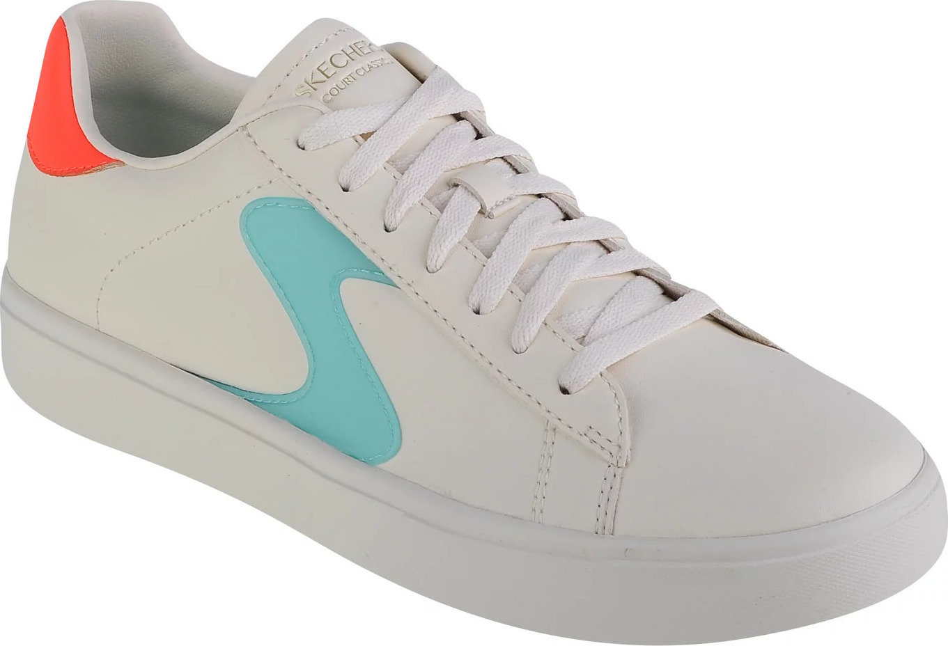 BÍLÉ DÁMSKÉ TENISKY SKECHERS EDEN LX-TOP GRADE 185000-NTMT Velikost: 40