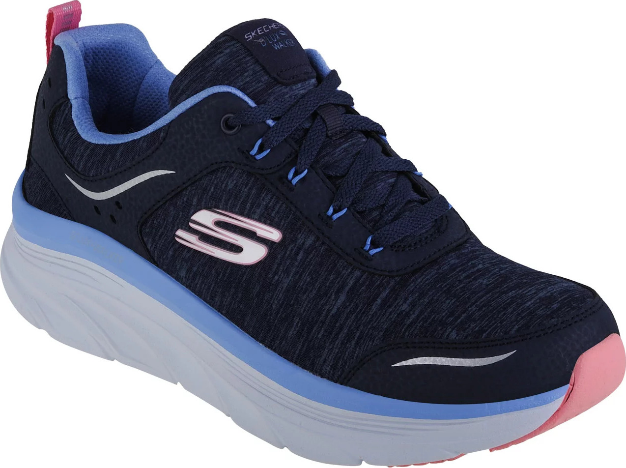 TMAVĚ MODRÉ DÁMSKÉ TENISKY SKECHERS D'LUX WALKER-COOL GROOVE 149336-NVMT Velikost: 37