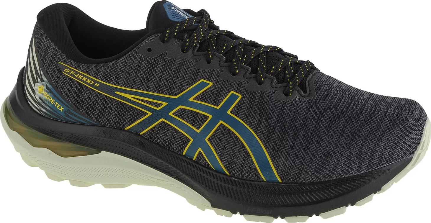 ČERNÉ BĚŽECKÉ TENISKY ASICS GT-2000 11 G-TX 1011B477-002 Velikost: 43.5