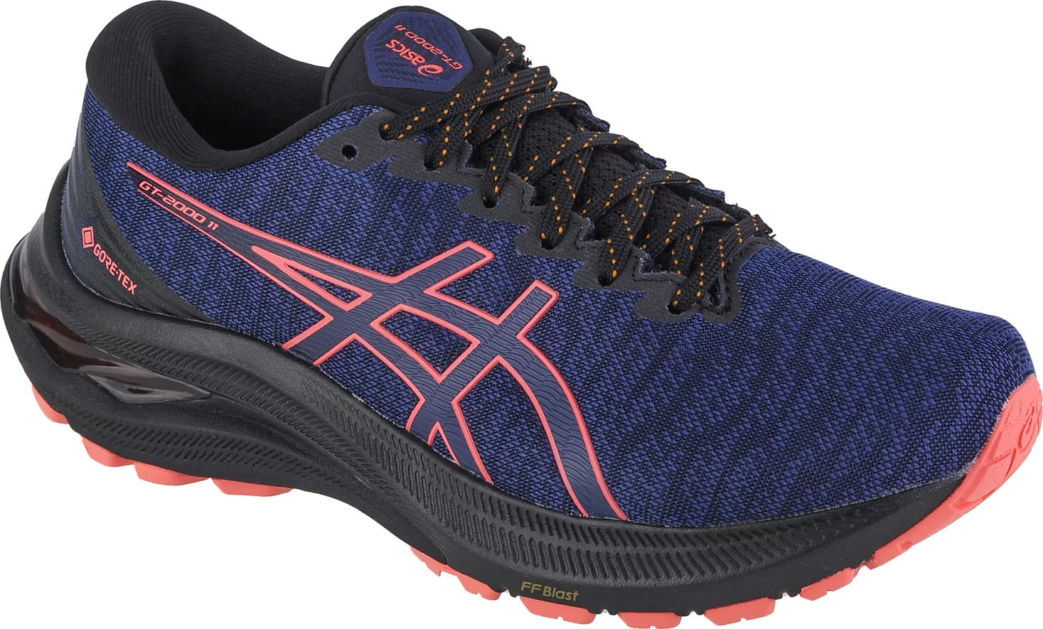 TMAVĚ MODRÉ DÁMSKÉ TENISKY ASICS GT-2000 11 GTX 1012B304-003 Velikost: 38