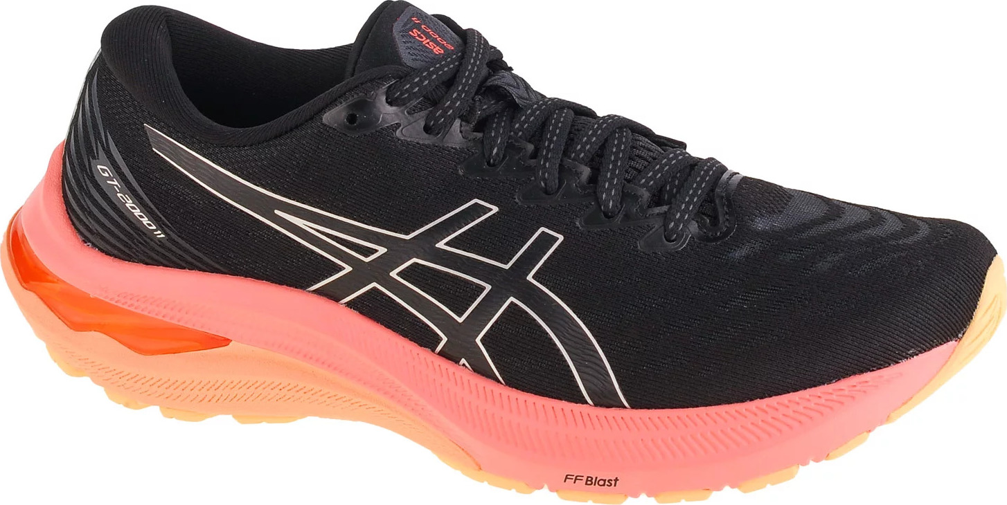 ČERNÁ BĚŽECKÁ OBUV ASICS GT-2000 11 1012B271-006 Velikost: 40.5