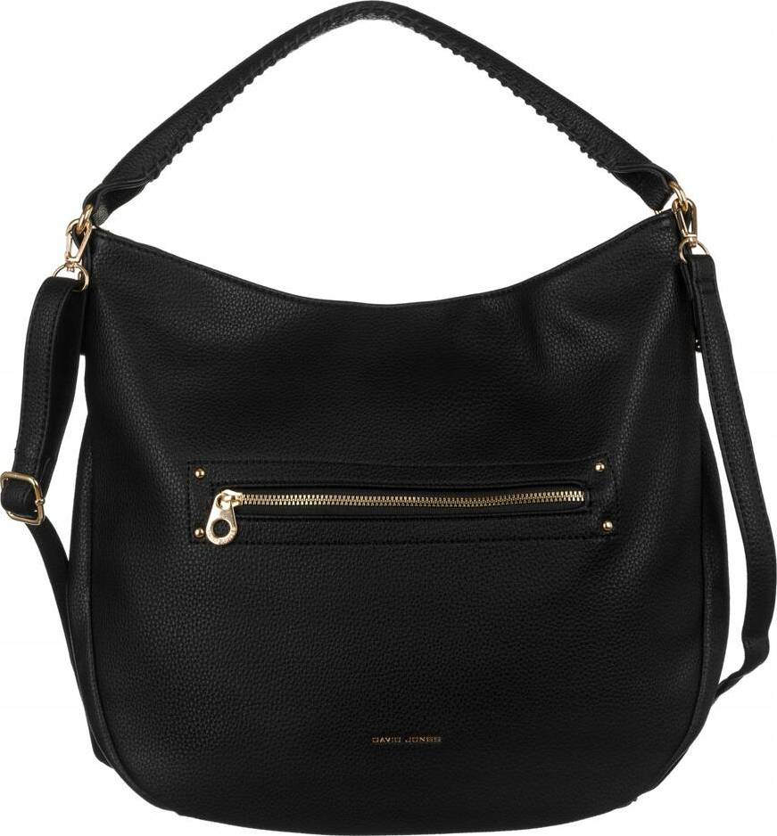 DAVID JONES ČERNÁ PROSTORNÁ SHOPPER KABELKA [DH] CM6763 Velikost: ONE SIZE