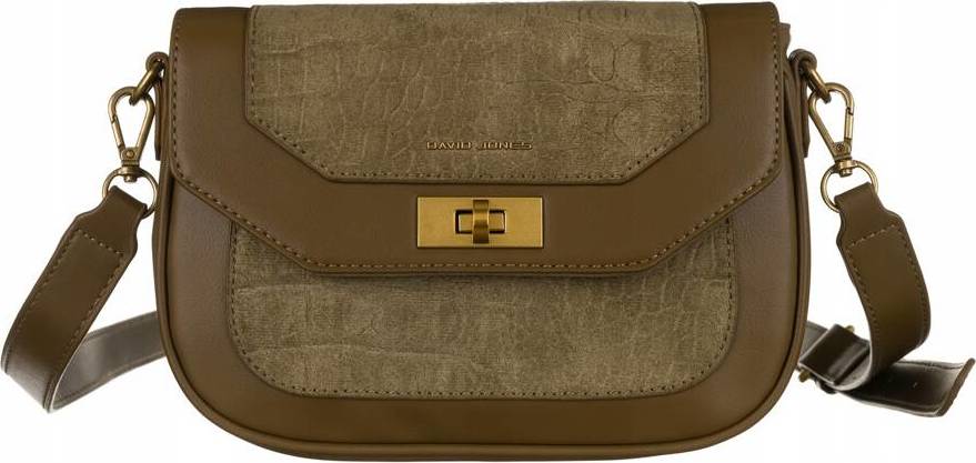 DAVID JONES KHAKI MALÁ CROSSBODY KABELKA [DH] CM6730 Velikost: ONE SIZE