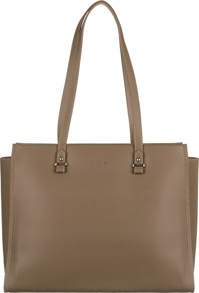 DAVID JONES TMAVĚ BÉŽOVÁ PROSTORNÁ SHOPPER KABELKA [DH] CM6851 Velikost: ONE SIZE