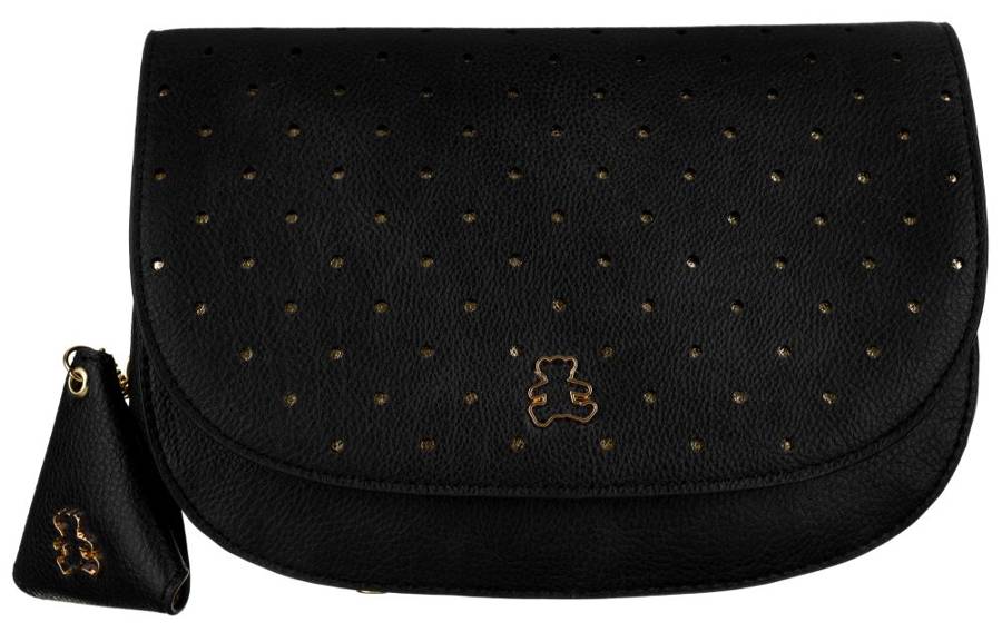 LULUCASTAGNETTE ČERNÁ CROSSBODY KABELKA NICOLE NOIR Velikost: ONE SIZE